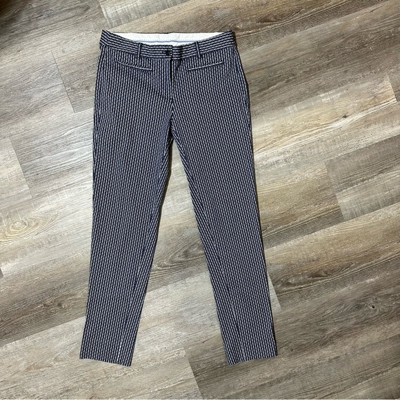 Brooks Brothers geometric print cropped pants 2 - Picture 1 of 5